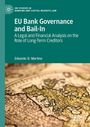 Buchtitel: "EU Bank Governance and Bail-In" von Edoardo D. Martino. Untere Hälfte zeigt eine alte Europakarte.