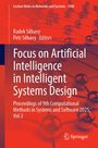 „Focus on Artificial Intelligence in Intelligent Systems Design“. Molekülstruktur im Hintergrund, Springer-Logo.