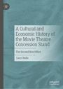 „A Cultural and Economic History of the Movie Theatre Concession Stand“ von Lucy Hulls; blaues Cover mit Logo links oben.