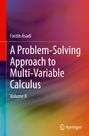 „A Problem-Solving Approach to Multi-Variable Calculus, Volume II“ von Farzin Asadi. Hintergrund: bunte Farbverläufe.