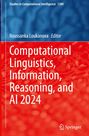 "Computational Linguistics, Information, Reasoning, and AI 2024", Herausgeber: Roussanka Loukanova. Springer-Logo unten.