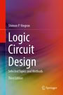 "Logic Circuit Design" von Shimon P. Vingron, Third Edition. Farbiges Cover, abstrakte Muster, Springer-Logo.