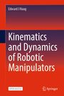 "Kinematics and Dynamics of Robotic Manipulators", Edward J Haug, Open Access. Rotes und lila Farbverlauf; Springer-Logo.