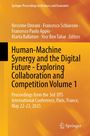 "Human-Machine Synergy and the Digital Future," Konferenz Paris 2025. Autoren: N. Omrani u.a., Springer-Logo, orange Hintergrund.