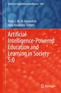 Artificial Intelligence-Powered Education and Learning in Society 5.0, Buch