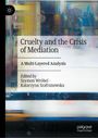 "Cruelty and the Crisis of Mediation: A Multi-Layered Analysis, Edited by Szymon Wróbel, Katarzyna Szafranowska."  
Links ein Logo, im Hintergrund verschwommene, bunte Formen.
