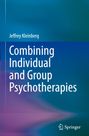 Jeffrey Kleinberg: Combining Individual and Group Psychotherapies. Abstrakter blauer und violetter Hintergrund.
