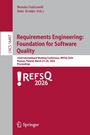 Requirements Engineering: Foundation for Software Quality, Buch