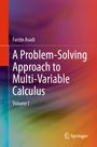 „A Problem-Solving Approach to Multi-Variable Calculus, Volume I“ von Farzin Asadi. Abstrakt, bunte Farbverläufe.