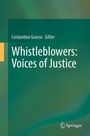 "Whistleblowers: Voices of Justice", Herausgeber: Costantino Grasso. Grüner Hintergrund, rechts unten Springer-Logo.