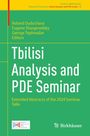 Tbilisi Analysis and PDE Seminar, Buch