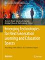 Emerging Technologies for Next Generation Learning and Education Spaces, Buch