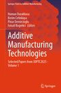 Springer Buchcover in Orange: Titel "Additive Manufacturing Technologies", Herausgebernamen, Logo unten rechts.