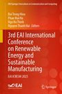 3rd EAI International Conference on Renewable Energy and Sustainable Manufacturing, Buch