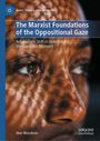 "The Marxist Foundations of the Oppositional Gaze" von Hue Woodson. Gesicht unter einem Muster von Lichtflecken.