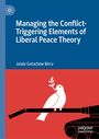 "Managing the Conflict-Triggering Elements of Liberal Peace Theory" von Jalale Getachew Birru. Illustration: Friedenstaube auf Kanonenrohr.