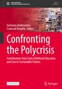 „Confronting the Polycrisis; Beiträge von Früherziehung“. Oben verfallene Gebäude. Logo „SPRINGER NATURE Sustainable Development“.