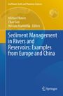 Titel: "Sediment Management in Rivers and Reservoirs: Examples from Europe and China". Oben Mond-Illustration.