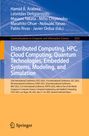 Buchtitel zu verteiltem und Cloud Computing. Autoren und Konferenzdetails genannt. Springer-Logo unten.