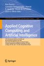 Auf einem orange-blauen Cover steht "Applied Cognitive Computing and Artificial Intelligence". Springer-Logo unten.