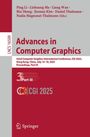 "Advances in Computer Graphics", "CGI 2025", "Part III". Roter Hintergrund, Springer-Logo unten links.