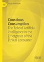 Titel: "Conscious Consumption". Autor: Pascal Stiefenhofer. Gelber Hintergrund, geometrische Muster.