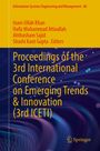 "Proceedings of the 3rd International Conference on Emerging Trends & Innovation (3rd ICETI)." Bunte, gewellte Linien. Springer-Logo.