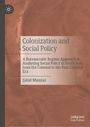 „Colonization and Social Policy“, Zahid Mumtaz. Rötlich-brauner Hintergrund mit markantem Logo oben links.