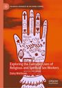 Titel: "Exploring the Everyday Lives of Religious and Spiritual Sex Workers" von Daisy Matthews. Illustration mit Hand-Symbolen.