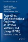Proceedings of the International Conference on Plasmas, Materials, and Energy (ICPME), Buch