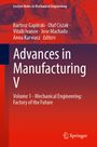 Advances in Manufacturing V, Volume 1 - Mechanical Engineering: Factory of the Future. Namensnennung oben, Springer-Logo.