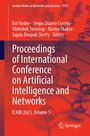 "Proceedings of International Conference on Artificial Intelligence and Networks, ICAIN 2025, Volume 5." Im Hintergrund ein Molekülmodell.