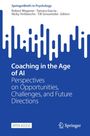 "Coaching in the Age of AI" – Chancen, Herausforderungen und Zukunftsperspektiven. Blau-weißes Design mit Springer-Logo.