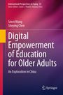 „Digital Empowerment of Education for Older Adults: An Exploration in China.“ Buchtitel auf lila Hintergrund.