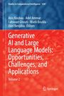 Generative AI and Large Language Models: Opportunities, Challenges, and Applications, Buch
