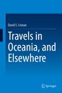 Buchtitel: "Travels in Oceania, and Elsewhere" von David S. Cronan. Blauer Hintergrund mit Springer-Logo.