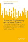 Cover in Gelb mit orange-weißen Mustern und Springer-Logo. Text über Szenarien-Engineering in der Service Science.