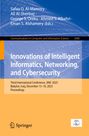 Innovations of Intelligent Informatics, Networking, and Cybersecurity. Blau-gelbe Farbgestaltung, Springer Logo.