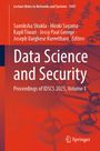 Text: "Lecture Notes in Networks and Systems 1947", "Data Science and Security", Grafik: Molekularstruktur, Logo unten.