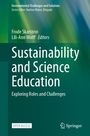 "Sustainability and Science Education: Exploring Roles and Challenges" von Frode Skarstein und Lili-Ann Wolff, Springer-Logo.