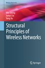 Buchtitel: "Structural Principles of Wireless Networks". Autoren: Min Sheng, Junyu Liu, Yang Xu. Farbenverlauf im Hintergrund.