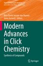 "Modern Advances in Click Chemistry: Synthesis of Compounds". Orange und grüner Hintergrund, Springer-Logo.