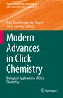 „Modern Advances in Click Chemistry“ von Ross David Jansen-van Vuuren und Janez Košmrlj, Springer-Logo unten.