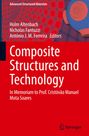Titel: "Composite Structures and Technology". Widmung an Prof. Mota Soares. Name: Springer. Grafisches Muster in Rot und Blau.