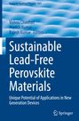 Sustainable Lead-Free Perovskite Materials, Buch