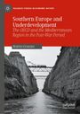 Titel: Southern Europe and Underdevelopment. Autor: Mattia Granata. Schwarz-weißes Bild eines Kanals mit Zug auf Brücke.