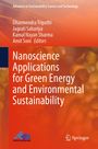 "Nanoscience Applications for Green Energy and Environmental Sustainability." Farbverlauf: orange bis rot. Springer-Logo.