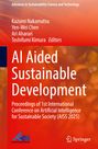 AI Aided Sustainable Development, Editors: Kazumi Nakamatsu, Yen-Wei Chen. Rotes und orangefarbenes Design. Springer-Logo.