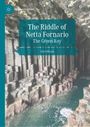 "Titel: The Riddle of Netta Fornario. Untertitel: The Green Ray. Autor: Clive Bloom. Steinige Höhlenlandschaft mit Wasser."
