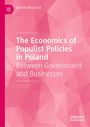Text: "The Economics of Populist Policies in Poland: Between Government and Businesses." Autor: Barbara Błaszczyk.

Grafik: Abstrakte rosa Muster.